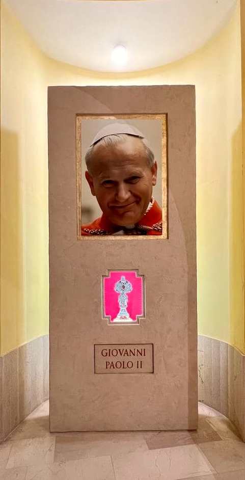 reliquia del Papa